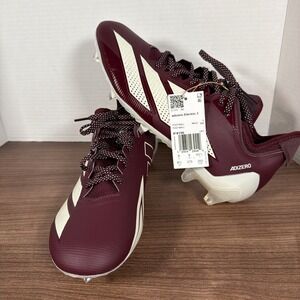 Adidas Adizero Electric.1 Mens Size 9.5 Football‎ Cleats Marron White IF4196 New